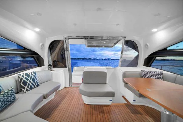 68ft Pershing Sky sophisticated lighting